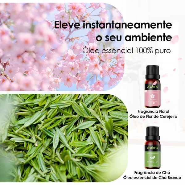 AromaGlow Difusor de aromaterapia de parede sem água