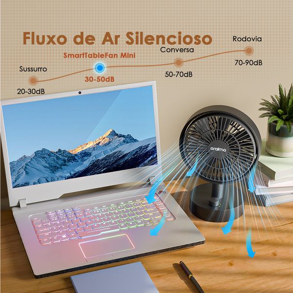 SmartTableFan 5W Ventilador de mesa