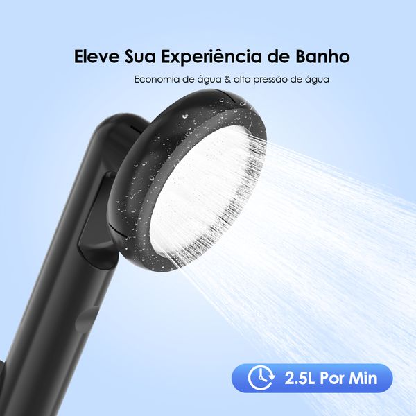 AquaFlex Chuveiro portátil 60min de uso