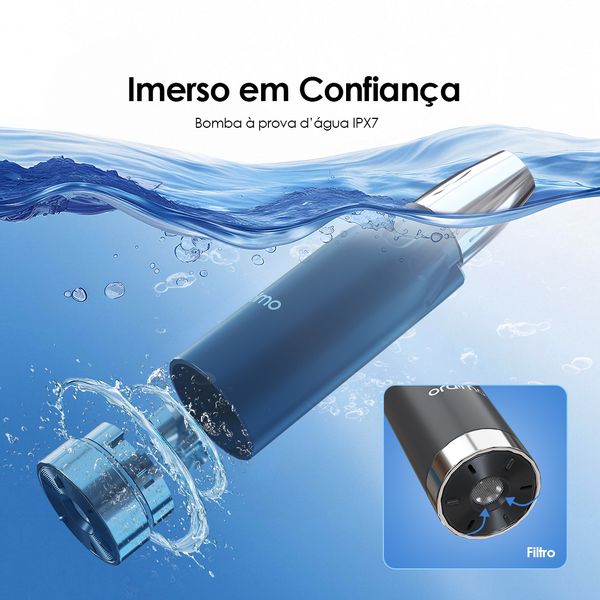 AquaFlex Chuveiro portátil 60min de uso