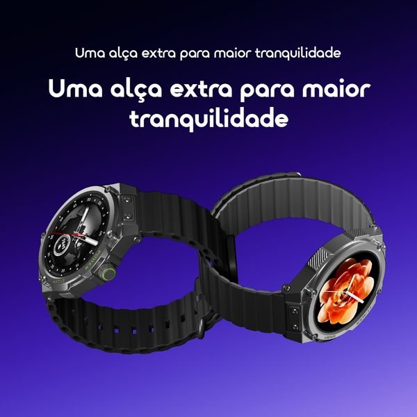 Watch Nova RV 1.39" HD Video Watch Faces IP68 Relógio Inteligente