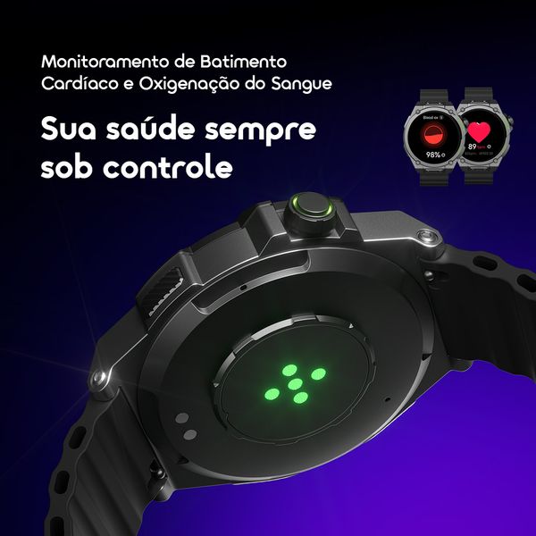 Watch Nova RV 1.39" HD Video Watch Faces IP68 Relógio Inteligente