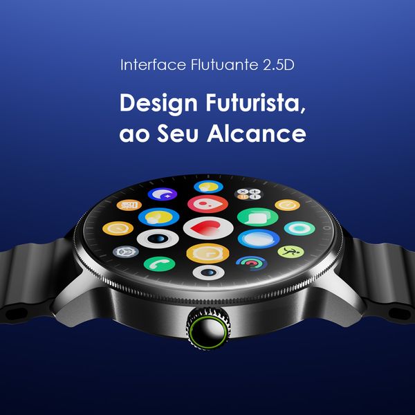 Watch 5R Pro 1.43" AMOLED 2.5D Floating Interface IP68 Smart Watch