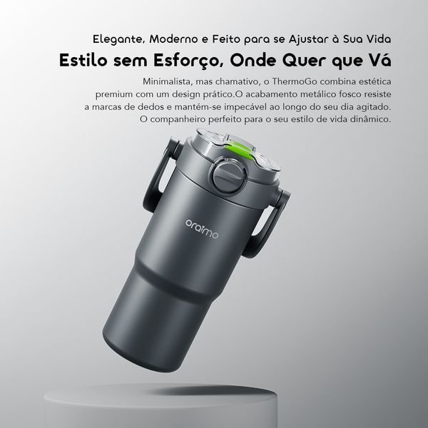 Vacuum Thermos Cup All-Day Heat Grip ThermoGo Vacuum Cup