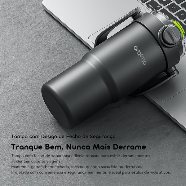 Vacuum Thermos Cup All-Day Heat Grip ThermoGo Vacuum Cup