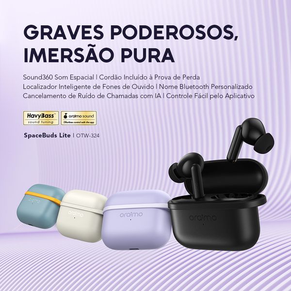 SpaceBuds Lite Sound360 Anti-Lost True Wireless Earbuds