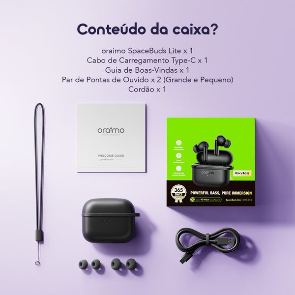 SpaceBuds Lite Sound360 Anti-Lost True Wireless Earbuds