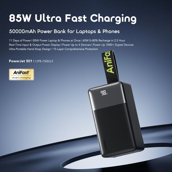 PowerJet 501 50000mAh 85W Fast Charging Power Banks