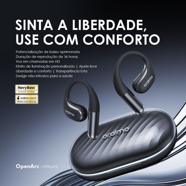 OpenArc Open-Ear Fones de ouvido sem fios