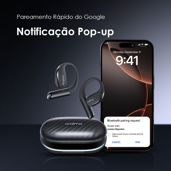 OpenArc Open-Ear Fones de ouvido sem fios