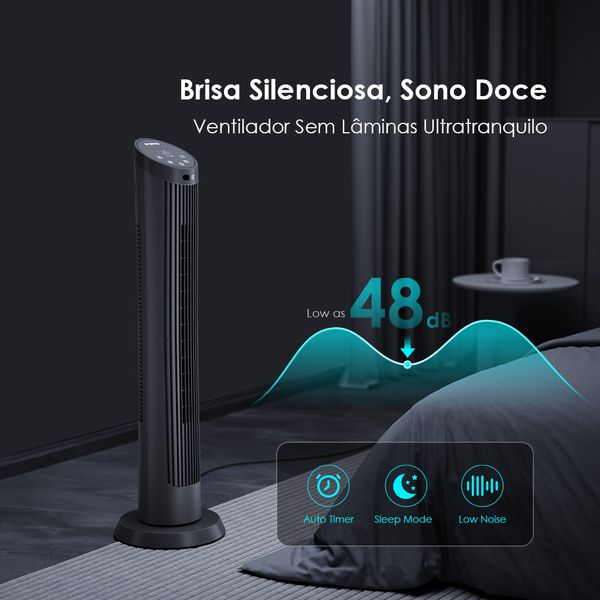 CyberStorm 40 Inch 50W Tower Fan