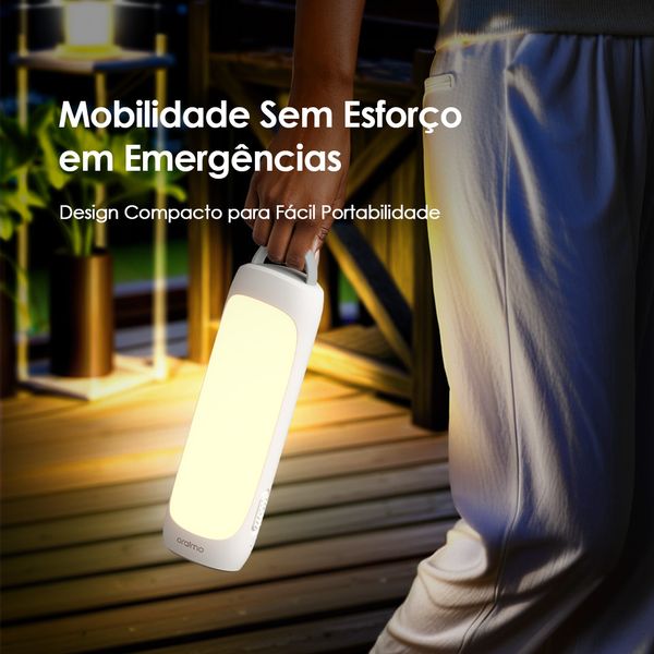 LumiGo Luz de Emergência de 300 Lúmens 2 Unidades