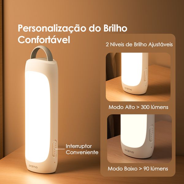 LumiGo Luz de Emergência de 300 Lúmens 2 Unidades