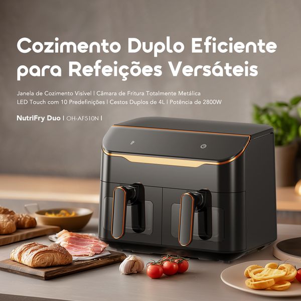 NutriFry Duo 8L 2800W AirFryer
