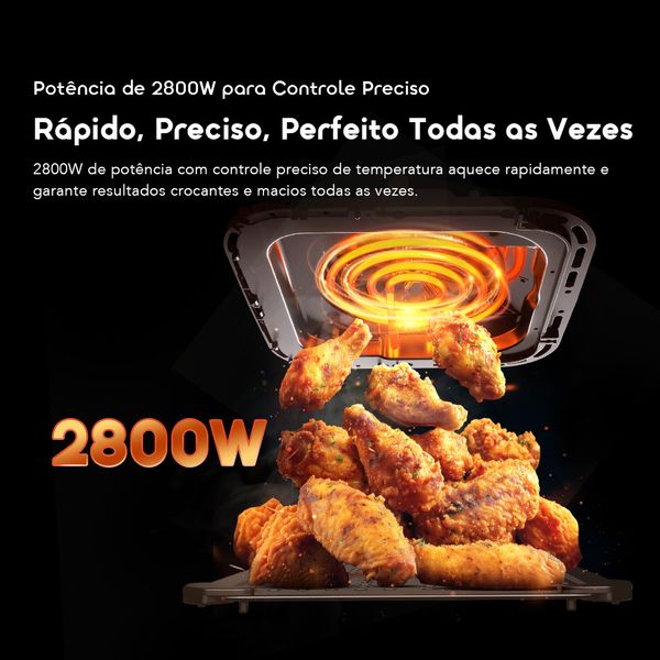 NutriFry Duo 8L 2800W AirFryer
