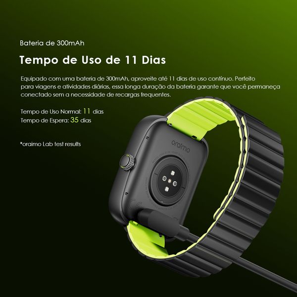 Watch Nova N Relógio inteligente de vidro curvo 2.5D