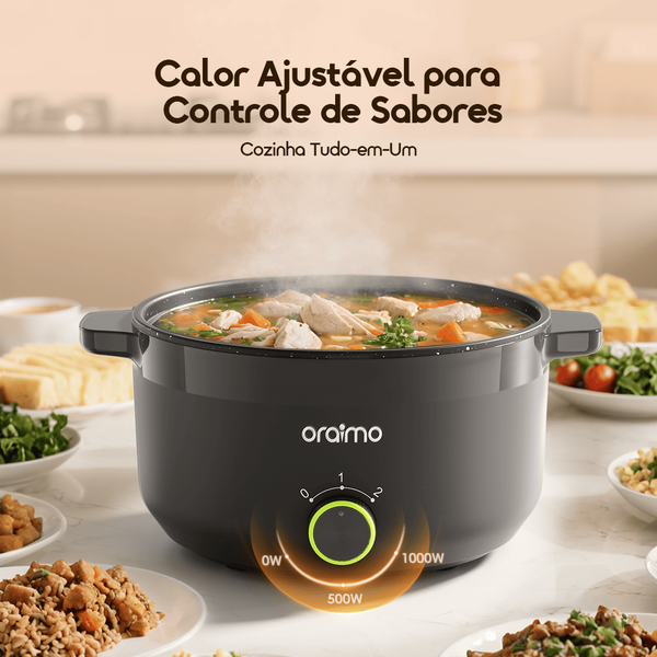 MultiPo 3L Capacity Multi-Functional Electric Cooker