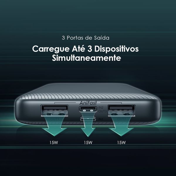 Toast 15 Flash 10000mAh Fast Charging Power Bank