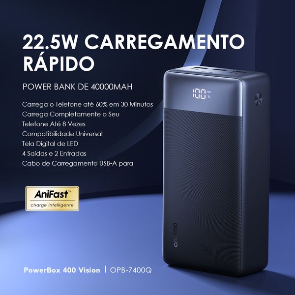 PowerBox 400 Vision 40000mAh 22.5W Power Bank