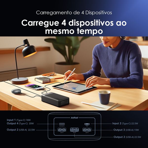 PowerBox 400 Vision 40000mAh 22.5W Power Bank