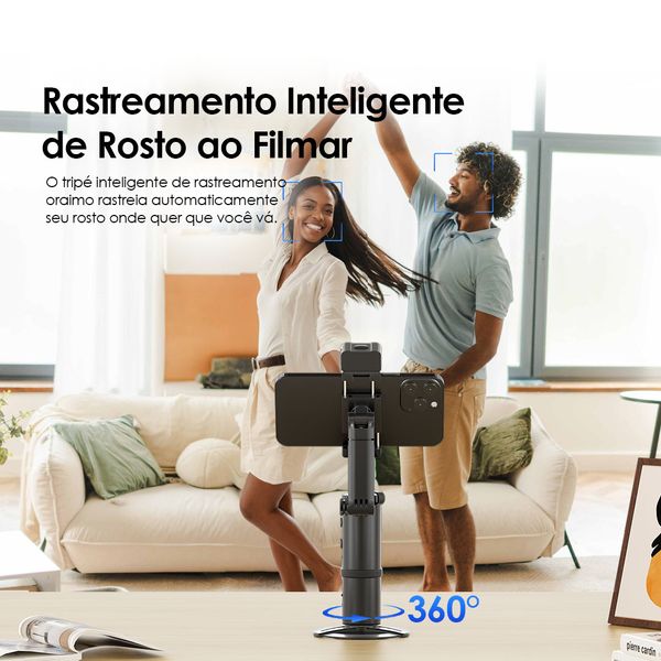 FlowMotion Gimbal inteligente de rastreio facial