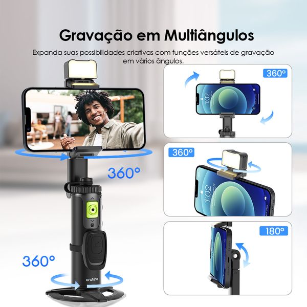 FlowMotion Gimbal inteligente de rastreio facial