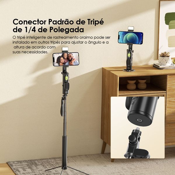 FlowMotion Gimbal inteligente de rastreio facial