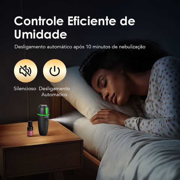 MistGo Humidificador portátil de 900 mAh