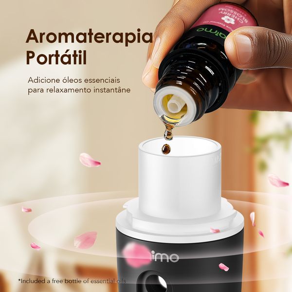 MistGo Humidificador portátil de 900 mAh