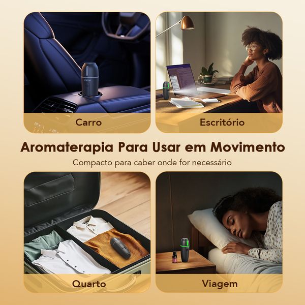 MistGo Humidificador portátil de 900 mAh