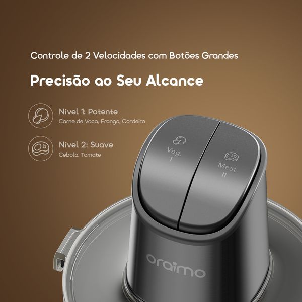 PowerMince Potente picador de carne 2 em 1 de 4 litros