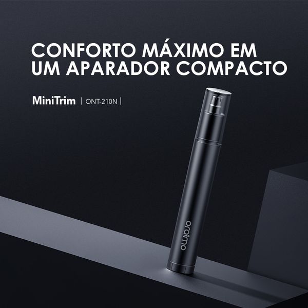 MiniTrim Aparador de Pelos do Nariz e Ouvido