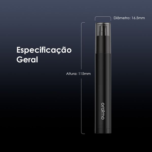 MiniTrim Aparador de Pelos do Nariz e Ouvido