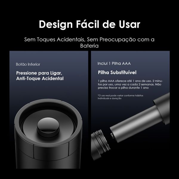 MiniTrim Aparador de Pelos do Nariz e Ouvido