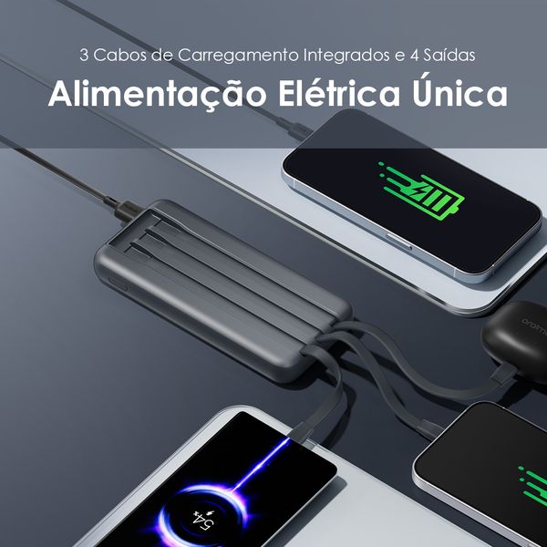 Slice Link Pro 10000mAh e 22.5W Banco de Energia