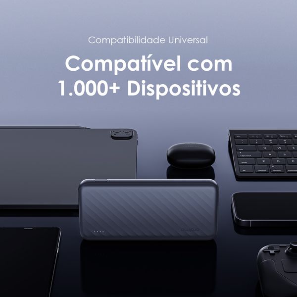 Slice Link Pro 10000mAh e 22.5W Banco de Energia