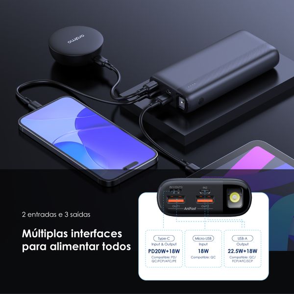 Traveler 22.5 PD 20000mAh 22.5W Power Bank