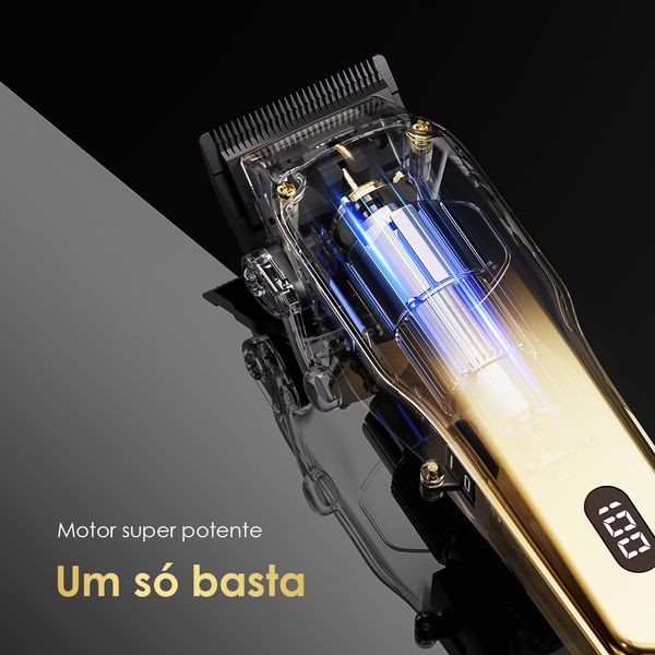 Smart Clipper 2 Gold Cortador de Cabelo Profissional