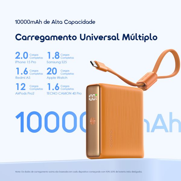 PowerNova L11 Power Bank de 10000mAh