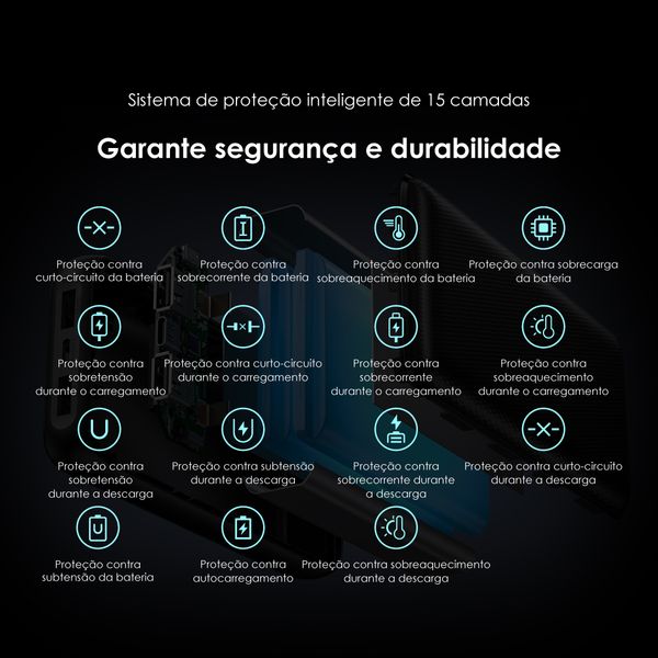 Traveler 12 Byte Bateria externa de 20000mAh 12W