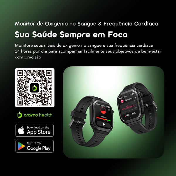 Watch Lumos N Relógio inteligente com ecrã HD