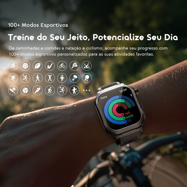 Watch Lumos N Relógio inteligente com ecrã HD