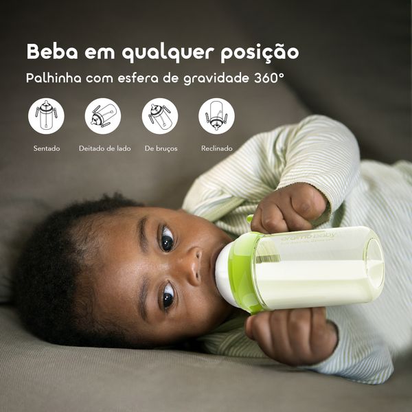 PureDrink 240 (PPUS) Biberão feito com material seguro