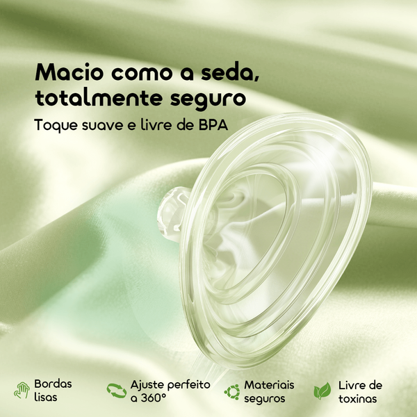 HandPump Bomba tira-leite manual leve e suave, livre de BPA