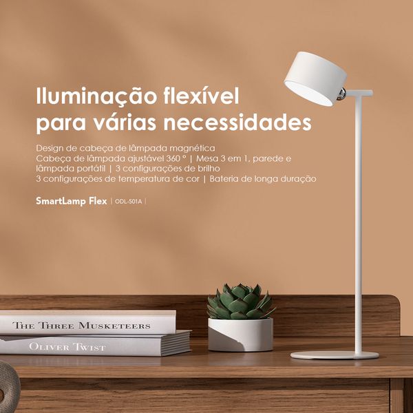 SmartLamp Flex Candeeiro de mesa de 4,5 W