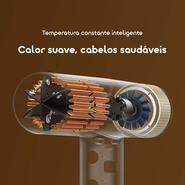 Swift Dry Secador de cabelo com motor de alta velocidade