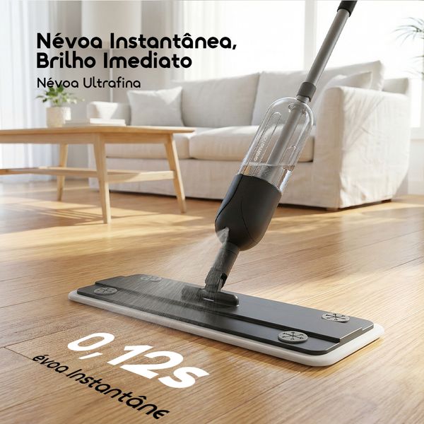 MistGlide Mopa de pulverização Instant-Mist 360°