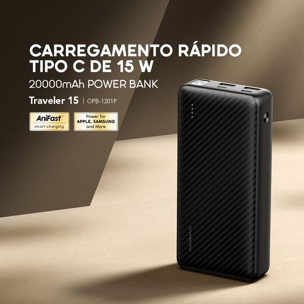 Traveler 15 Power Bank de 20000mAh