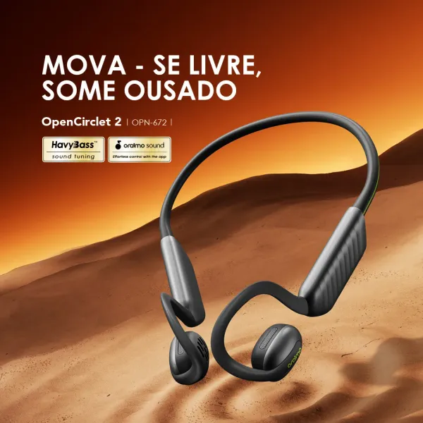 Watch 5 Lite & OpenCirclet 2 2.01" HD IP68 Smart Watch & IPX5 Steps Tracking Open-Ear Earphones