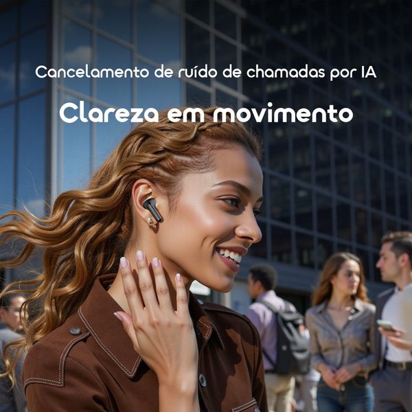 SpaceBuds Air Fones de Ouvido True Wireless com Localizador Inteligente e 38 Horas de Duração